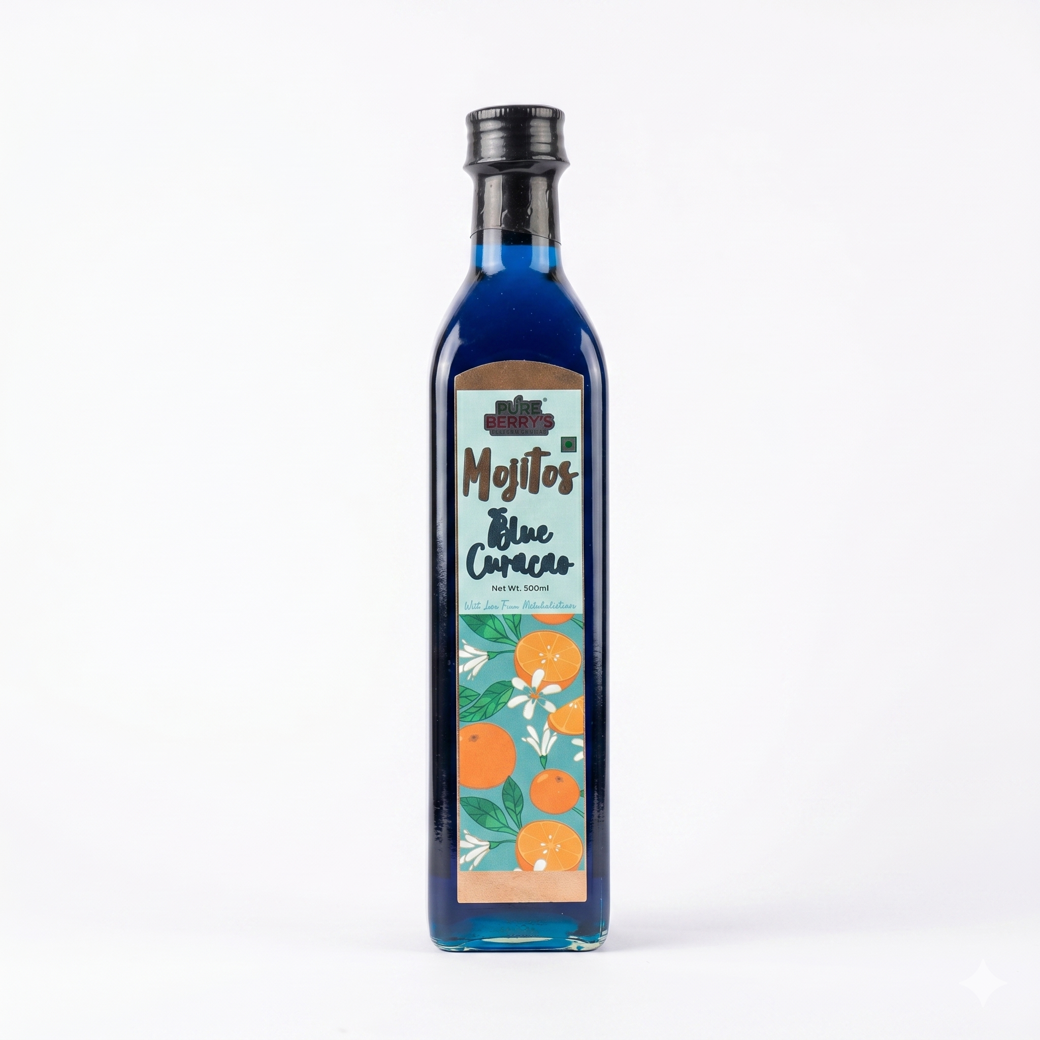 Blue Curacao Mojito – Pure Berrys