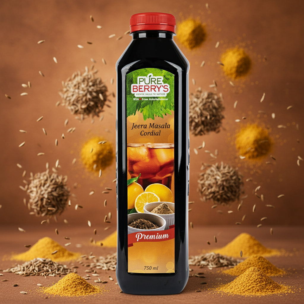 Jeera Masala Soda Syrup (750ml)