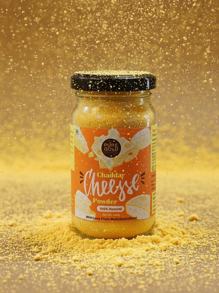 Pure Gold Dried Cheddar Cheese Powder