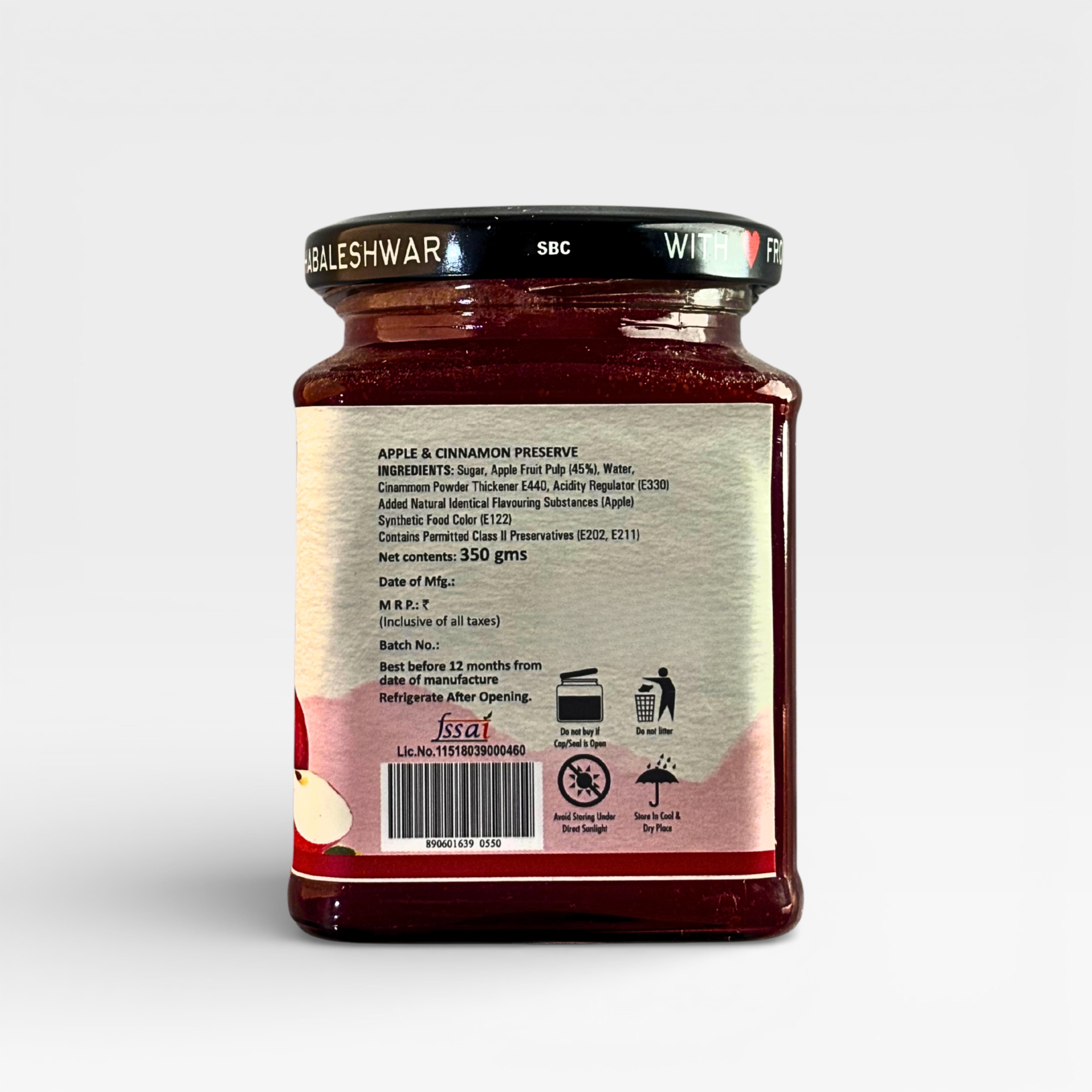 Apple Cinnamon Preserve (350gm)