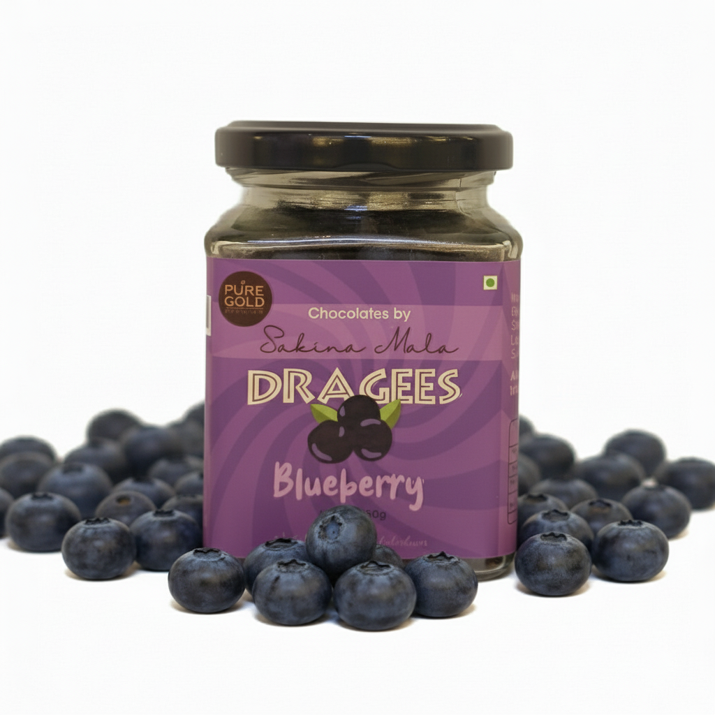 Blueberry Dragees (150gm)