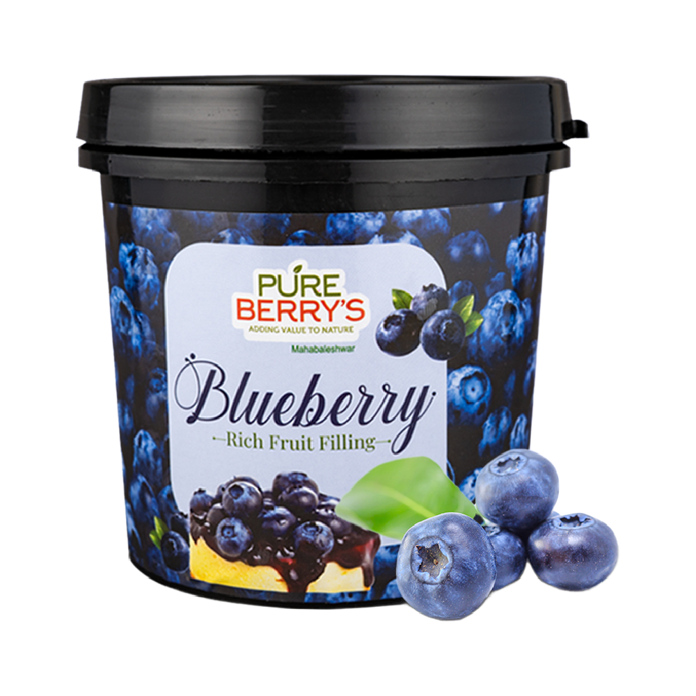 Blueberry Fruit Filling (1kg)