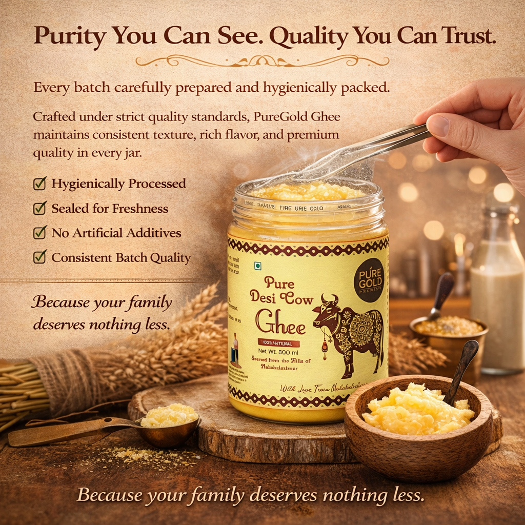 Pure Desi Cow Ghee(500ml)