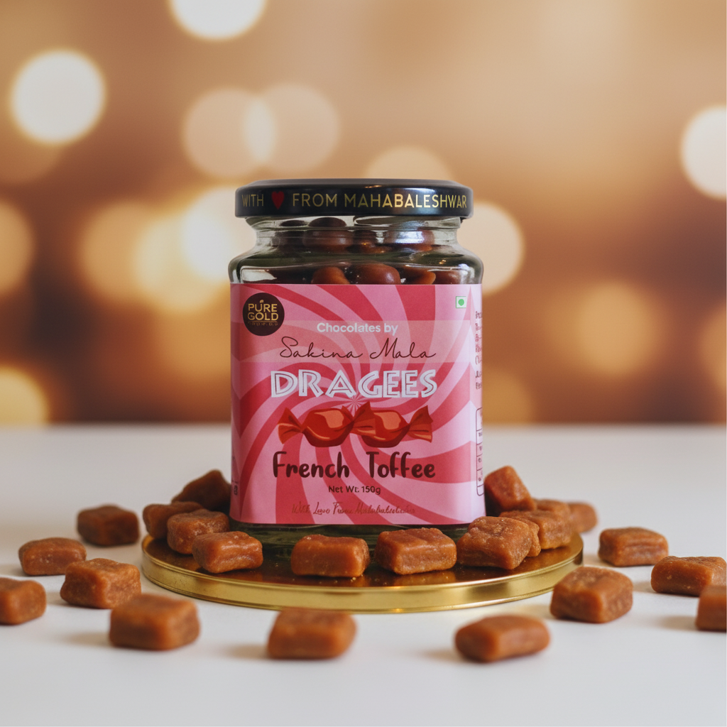 French Toffee Dragees - (150gm)