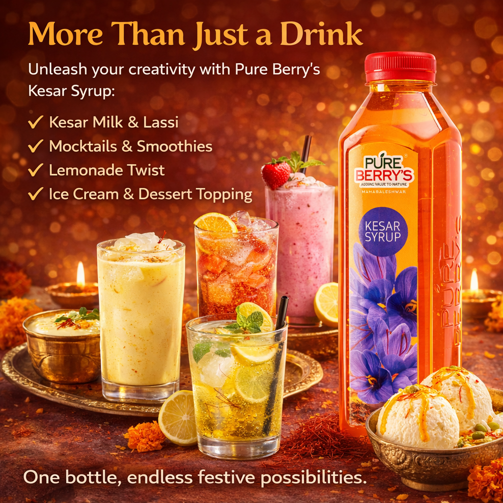 Kesar Syrup (750ml)