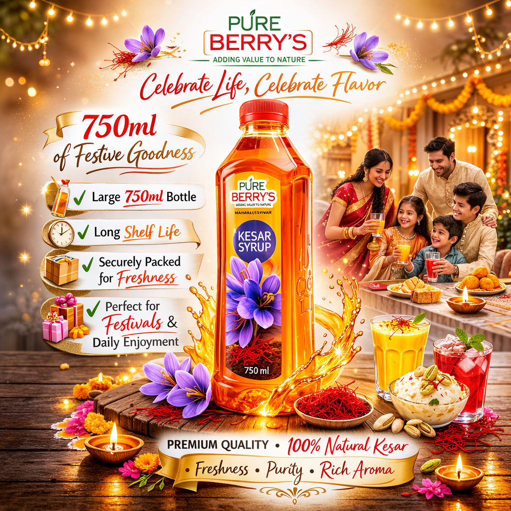 Kesar Syrup (750ml)