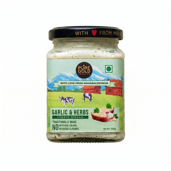Garlic And Herbs Cheese Spread (250gm)