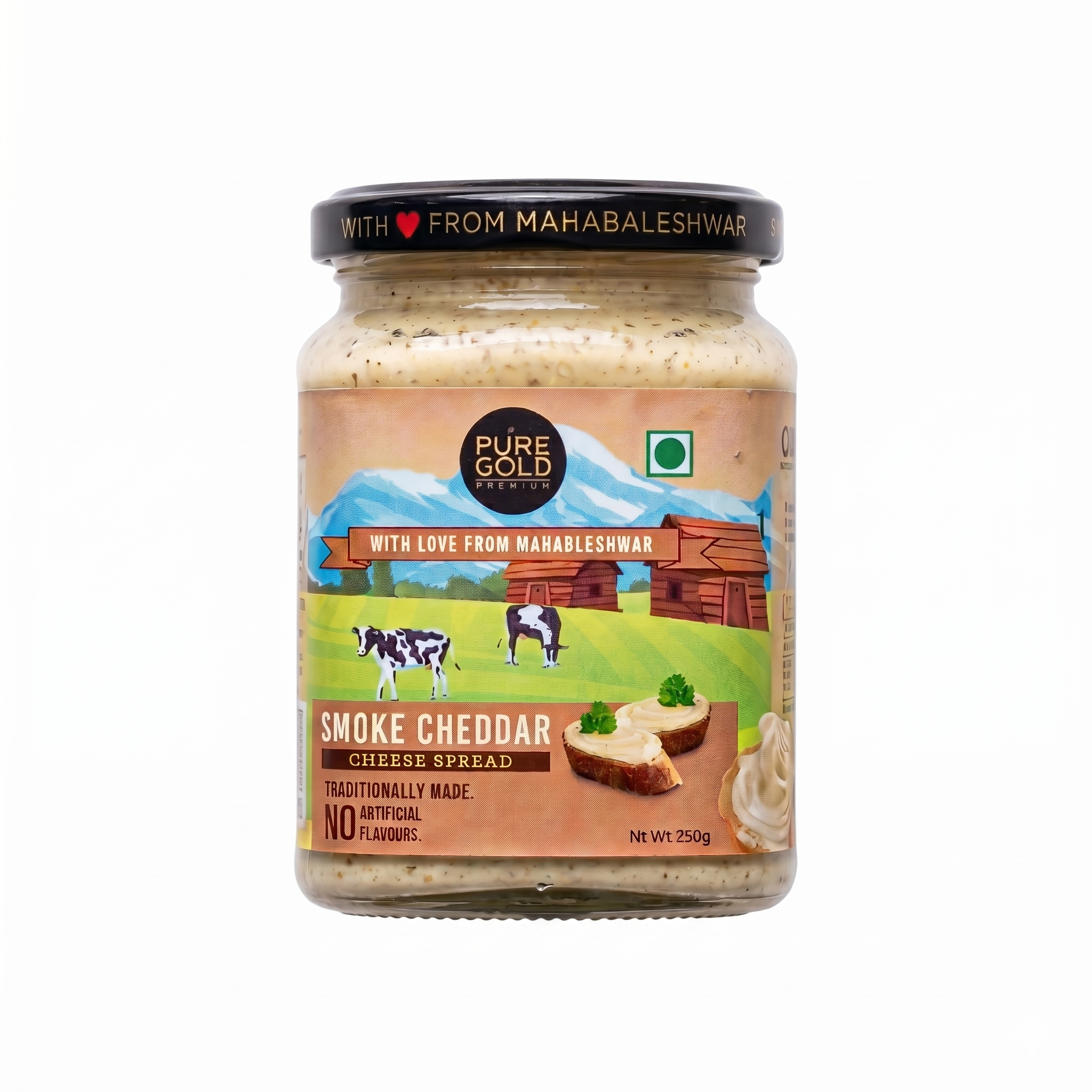 Smoked Cheddar Cheese Spread (250gm)