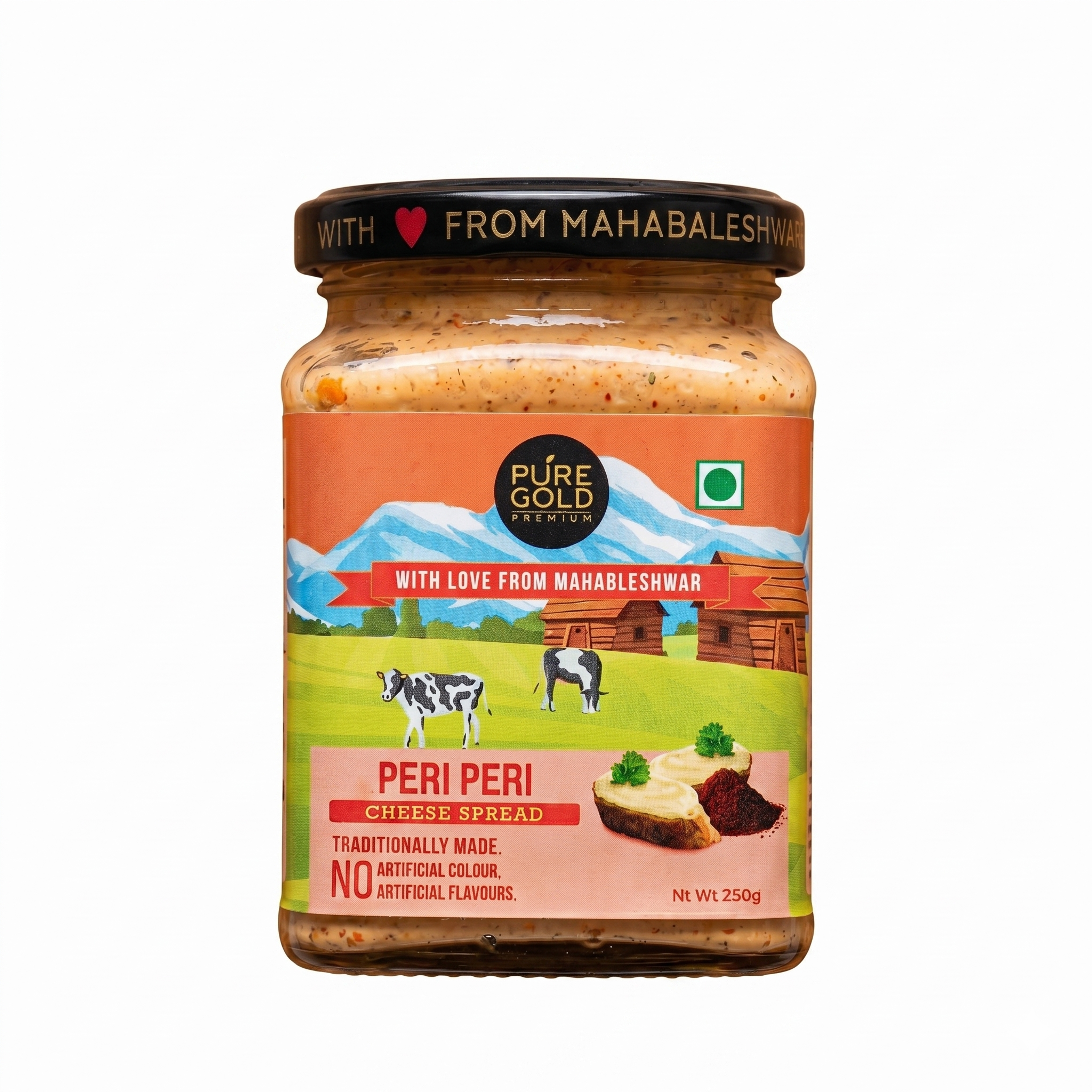 Peri Peri Cheese Spread (250gm)