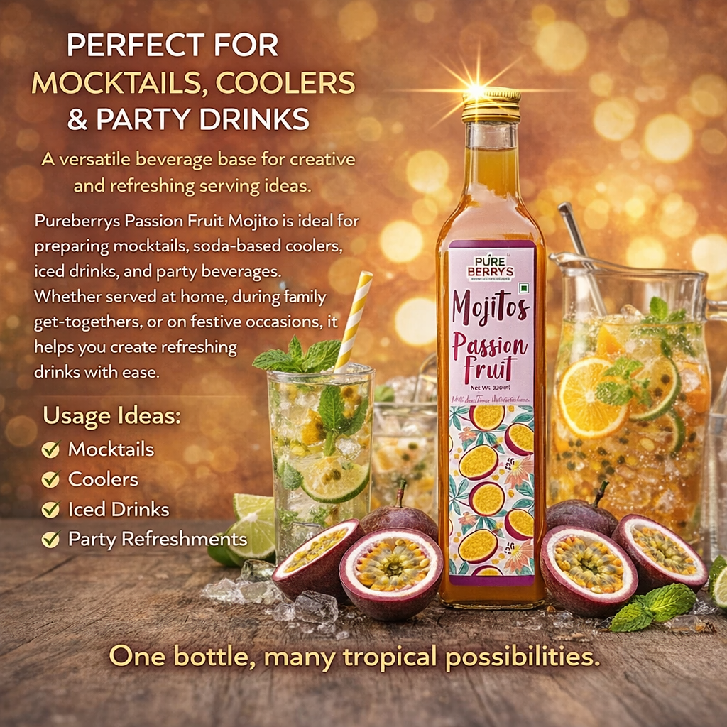 Passion Fruit Mojito (500ml)