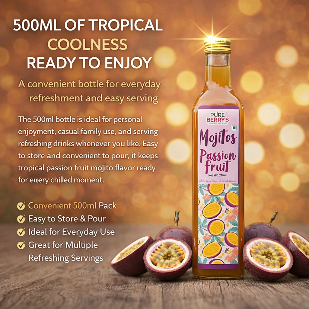 Passion Fruit Mojito (500ml)