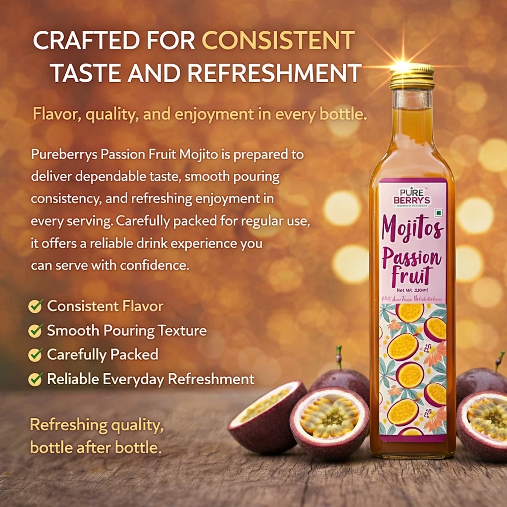 Passion Fruit Mojito (500ml)