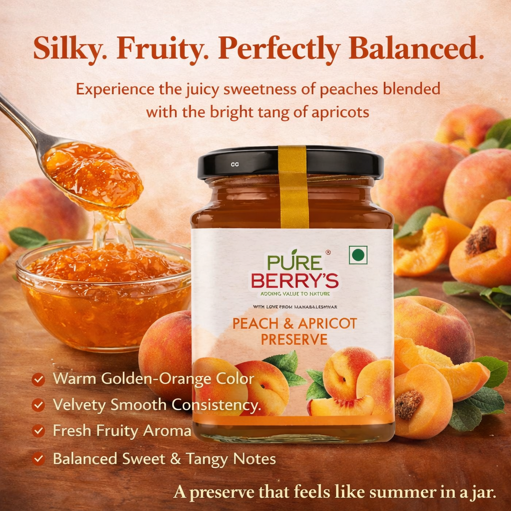 Peach & Apricot Preserve (350gm)