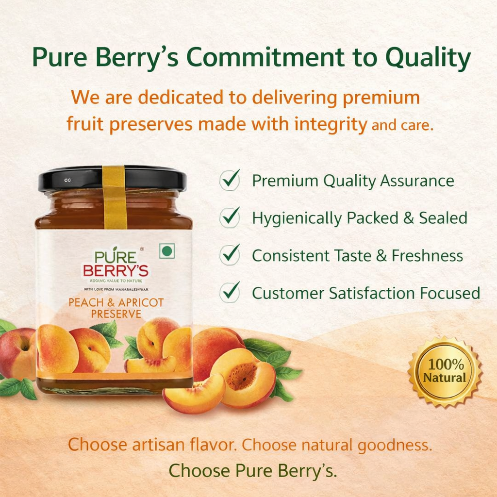 Peach & Apricot Preserve (350gm)