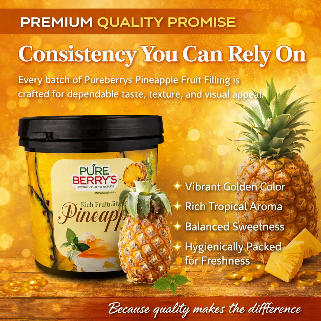 Pineapple Fruit Filling (1kg)