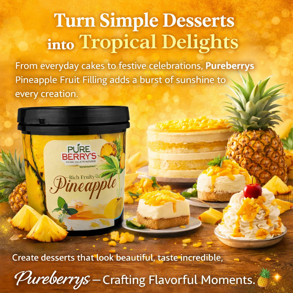 Pineapple Fruit Filling (1kg)