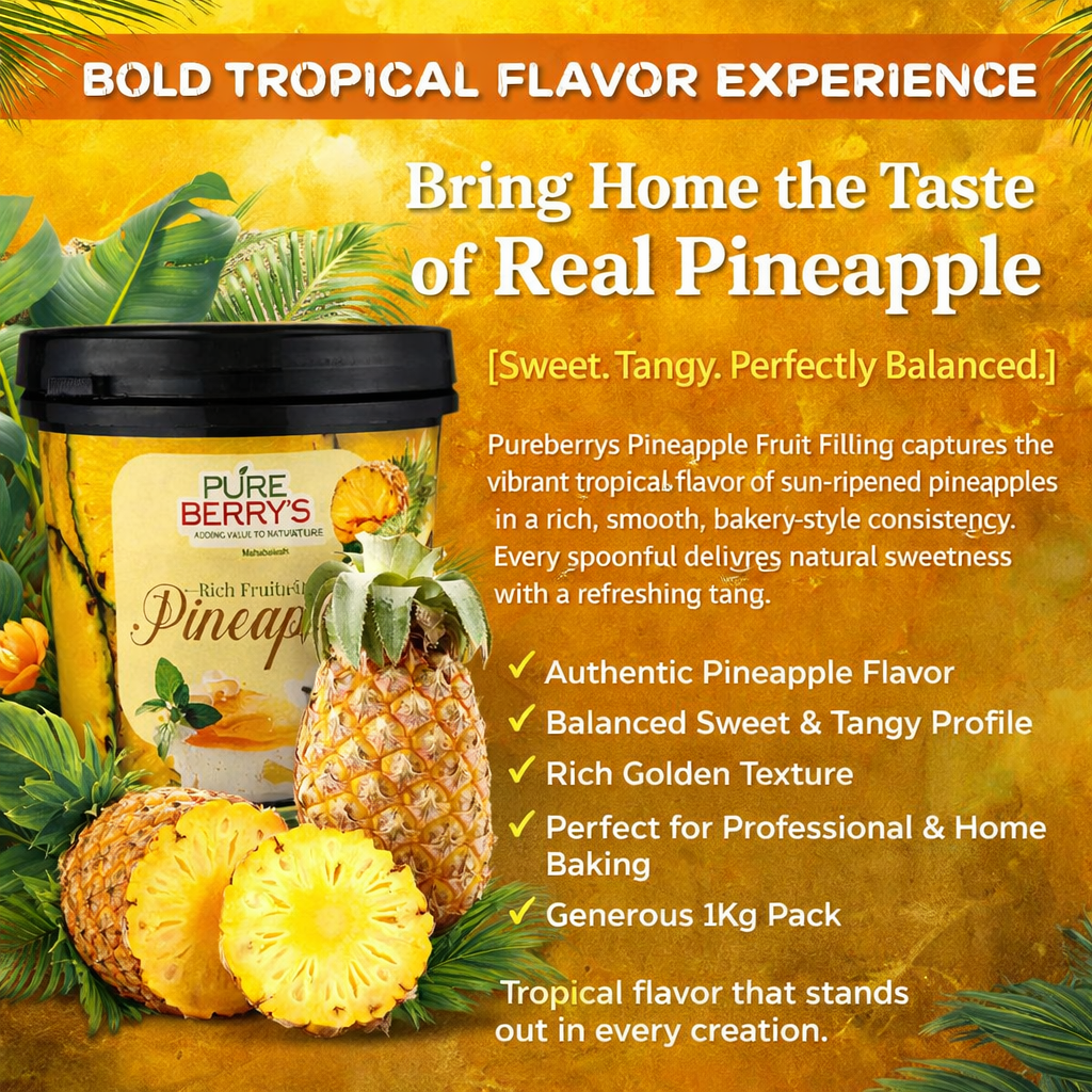 Pineapple Fruit Filling (1kg)