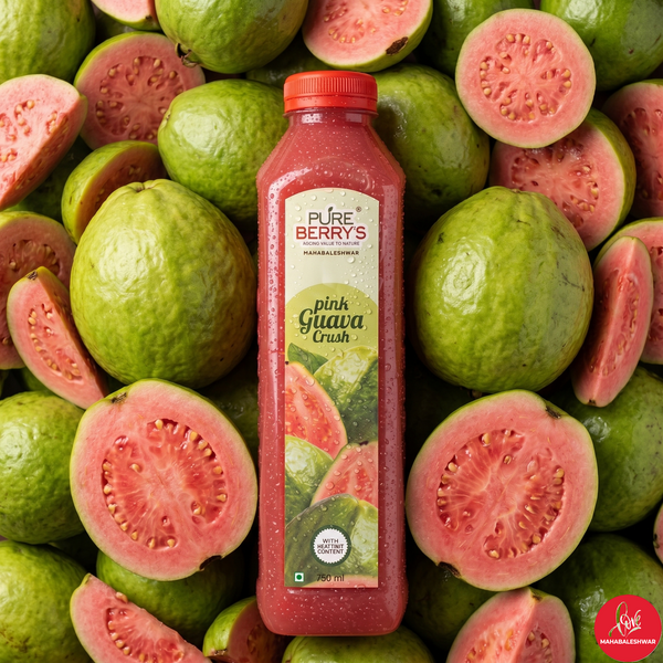 Pink Guava Fruit Crush