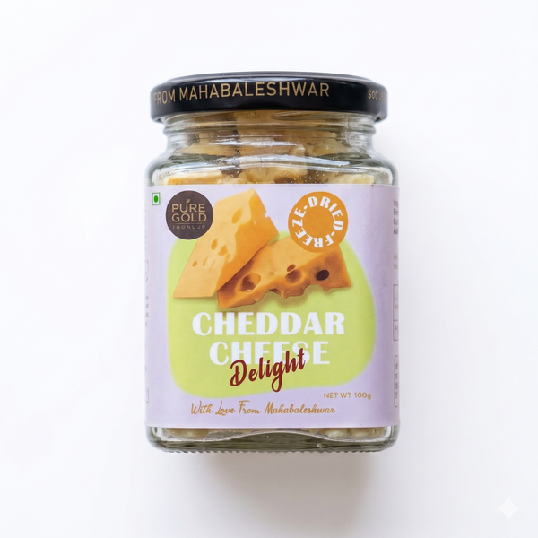 Pure Gold Dried Cheddar Cheese Delight