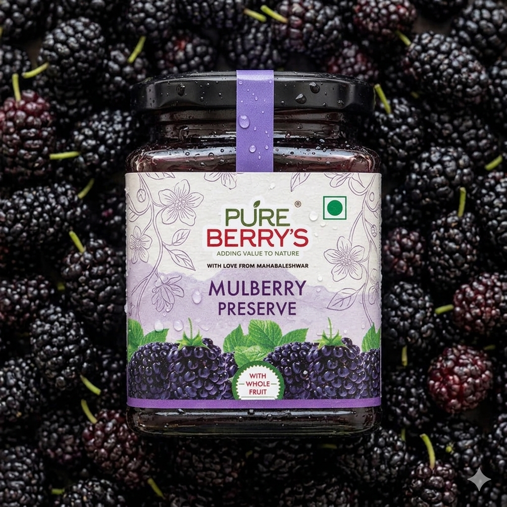 Mulberry Preserve (350gm)