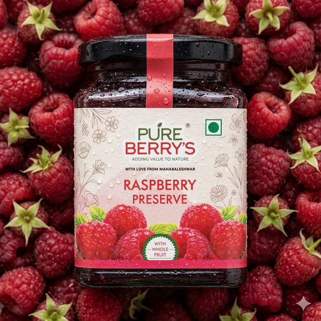 Raspberry Preserve (350gm)