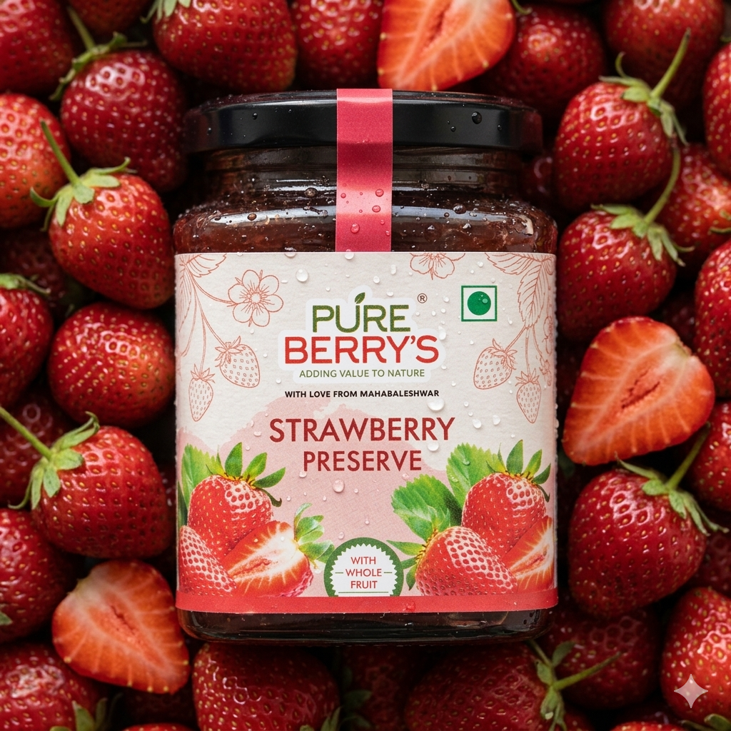 Strawberry Preserve (250gm)