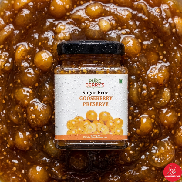No Added Sugar Gooseberry Preserve