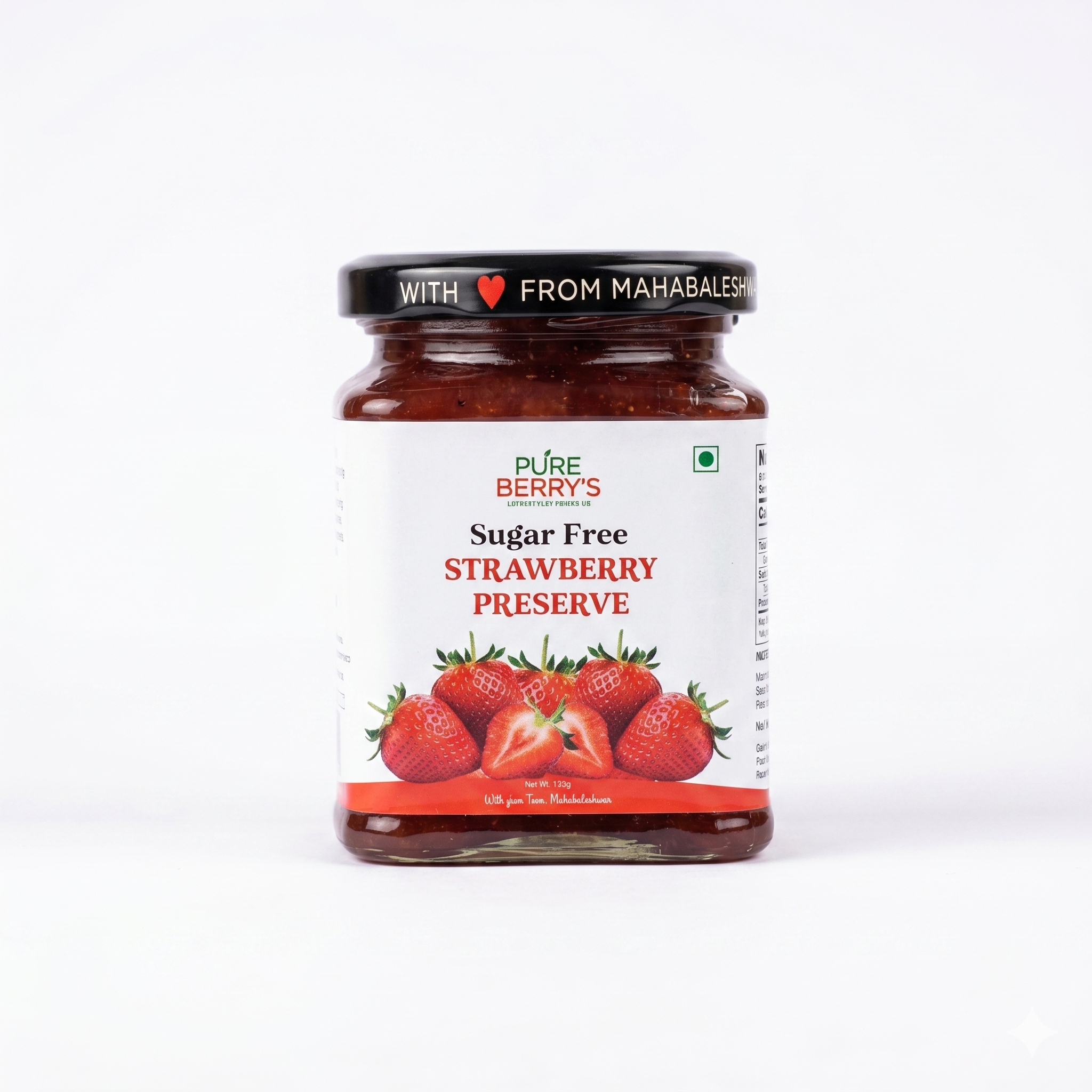 No Added Sugar Strawberry Preserve