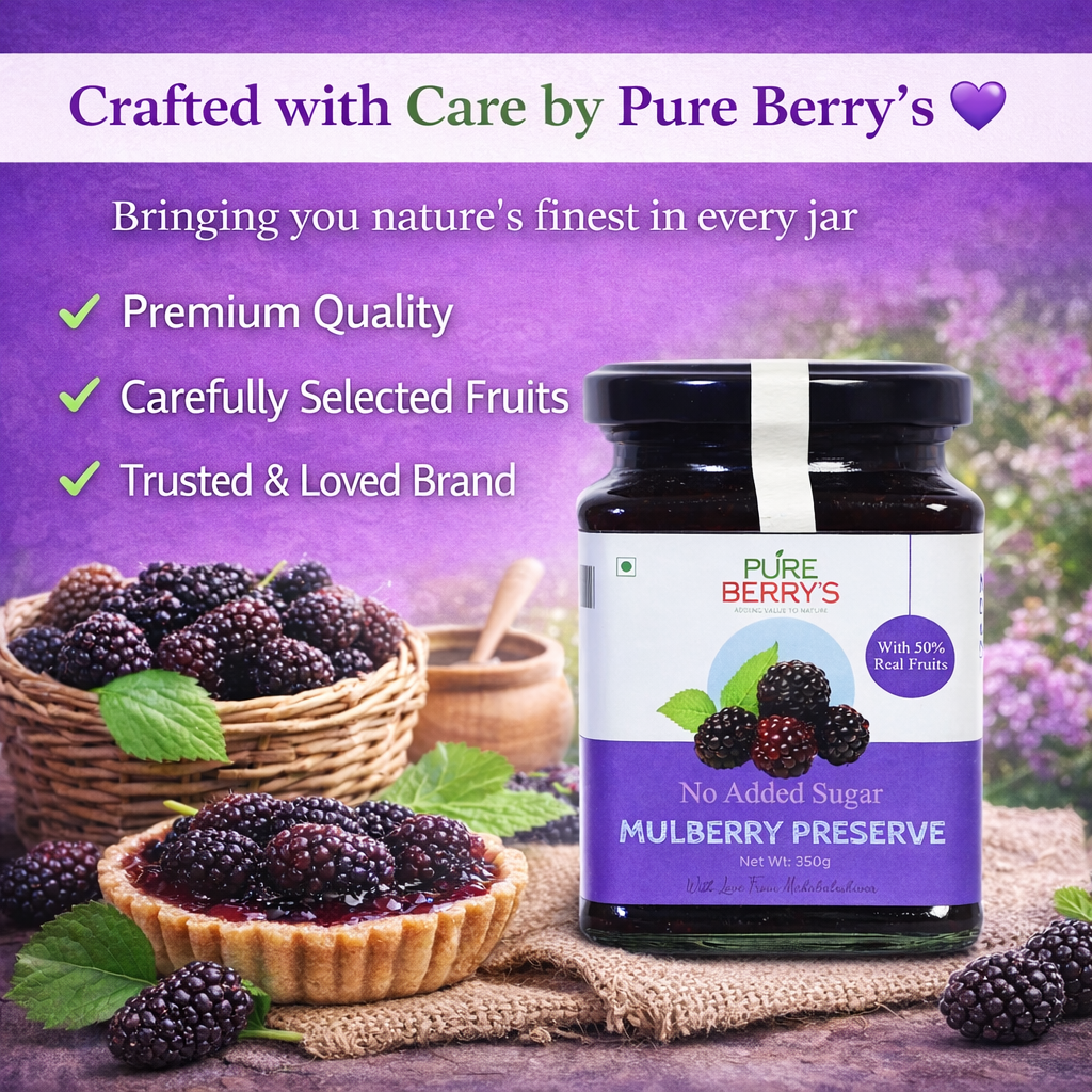 Sugar Free Mulberry Preserve - 350gm