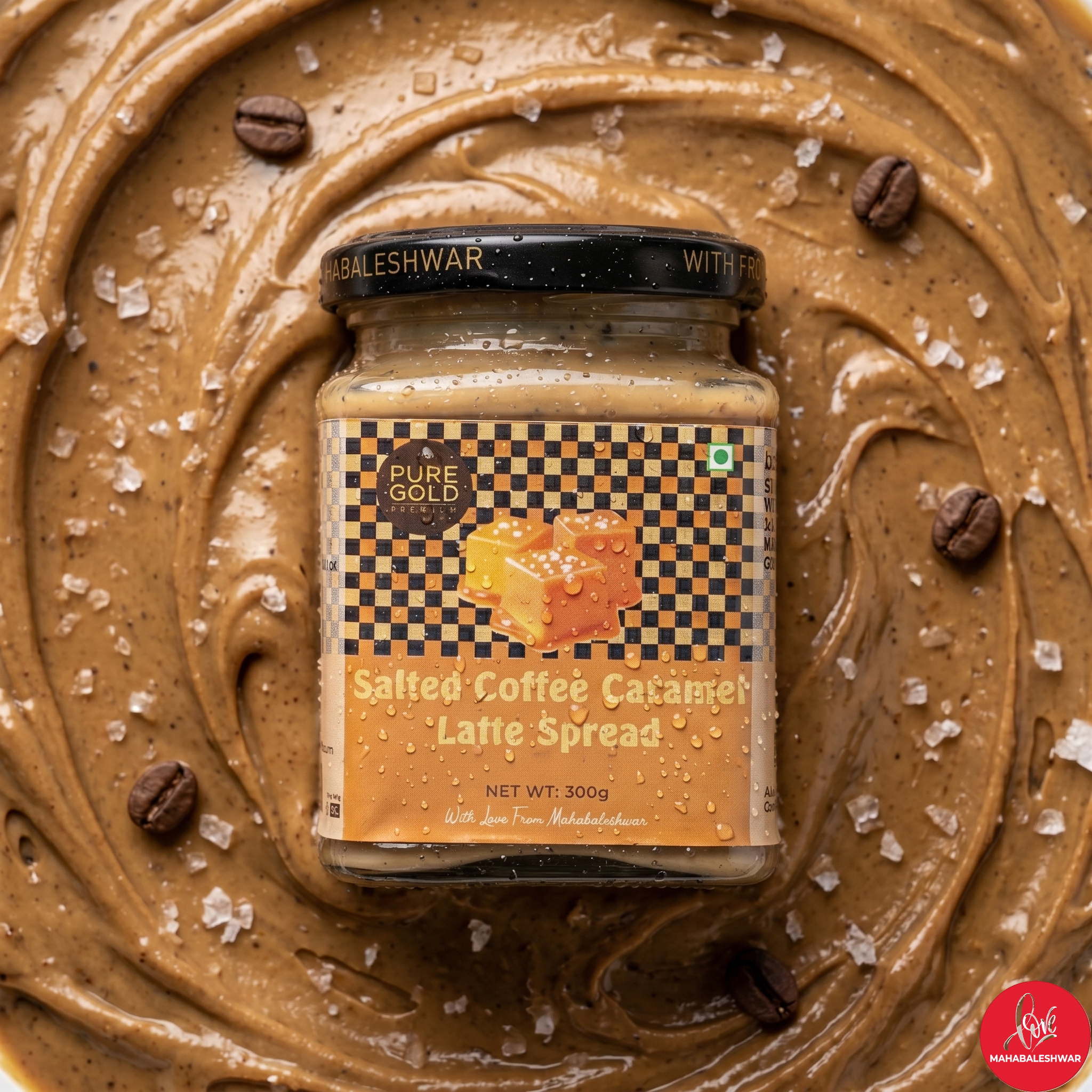 Salted Coffee Caramel Latte Spread - 300gm
