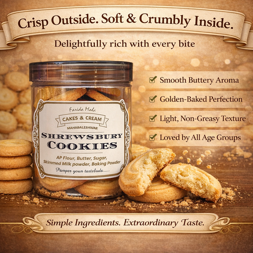 Shrewsbury Cookies - 250gm