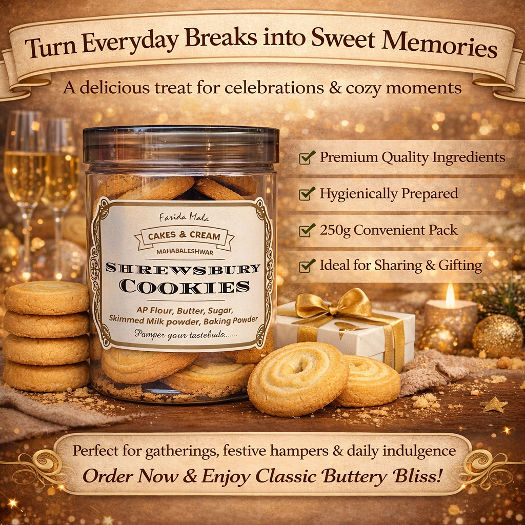 Shrewsbury Cookies - 250gm