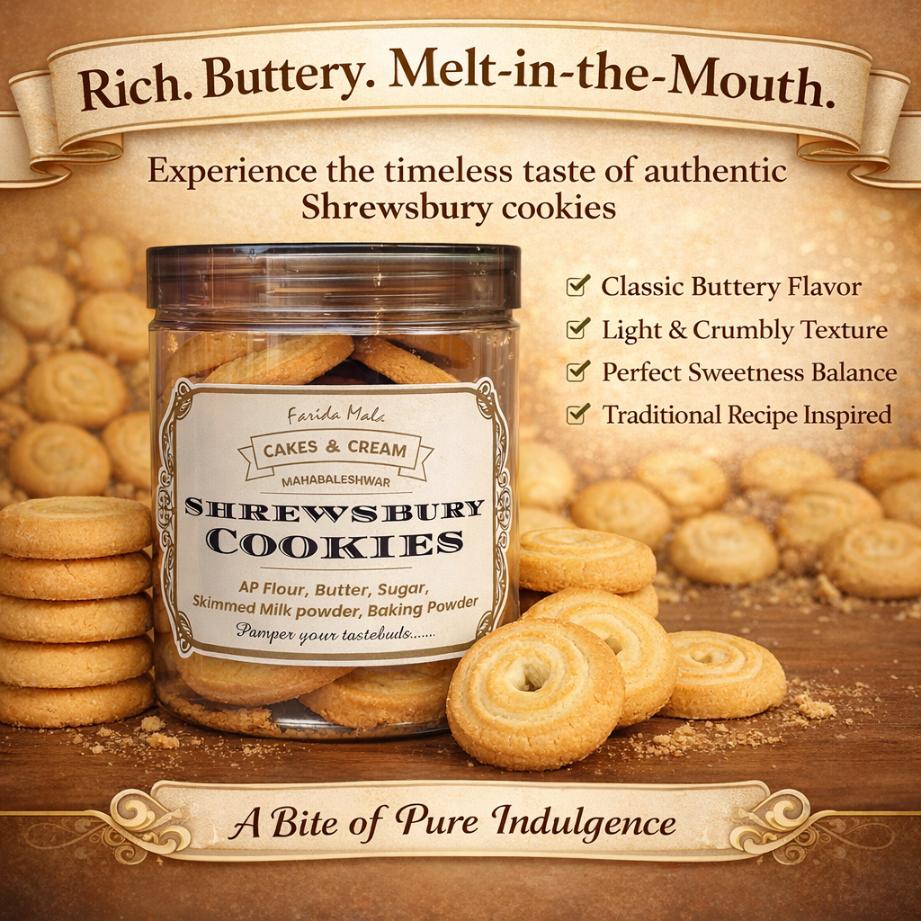 Shrewsbury Cookies - 250gm