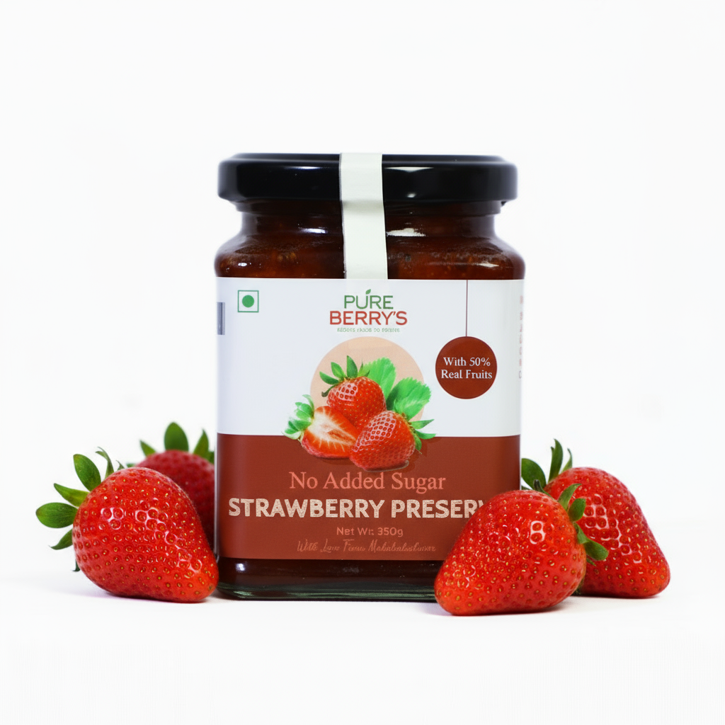 Sugar Free Strawberry Preserve - 350gm