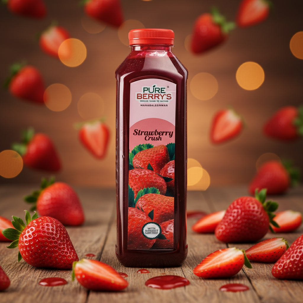 Strawberry Fruit Crush (750ml)