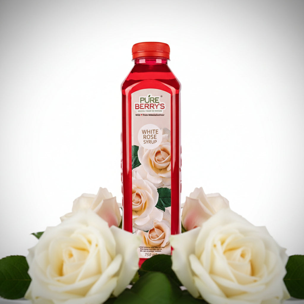 White Rose Syrup (750ml)