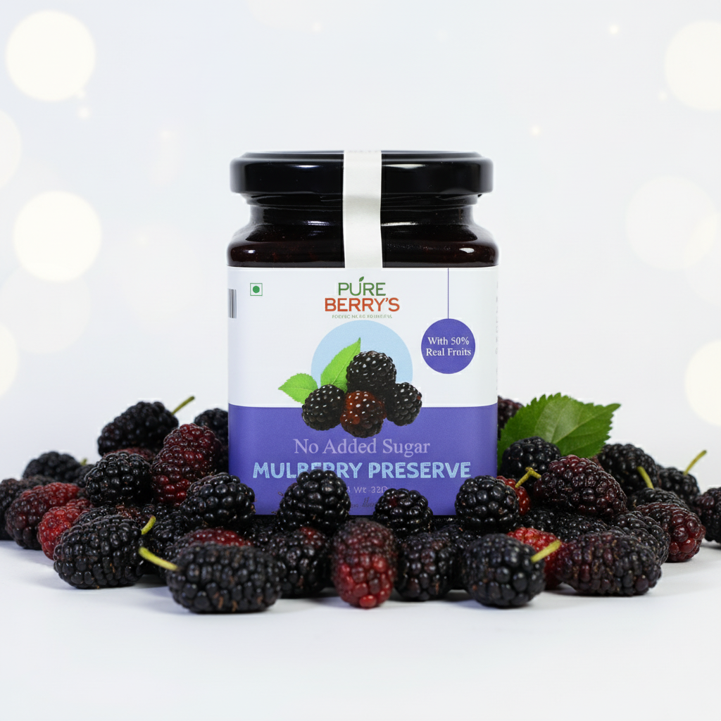 Sugar Free Mulberry Preserve - 350gm